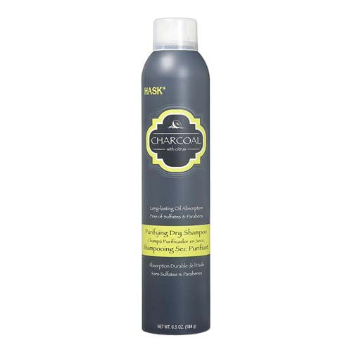 Hask Charcoal With Citrus Purifying Hair Dry Shampoo, 6.5 Oz